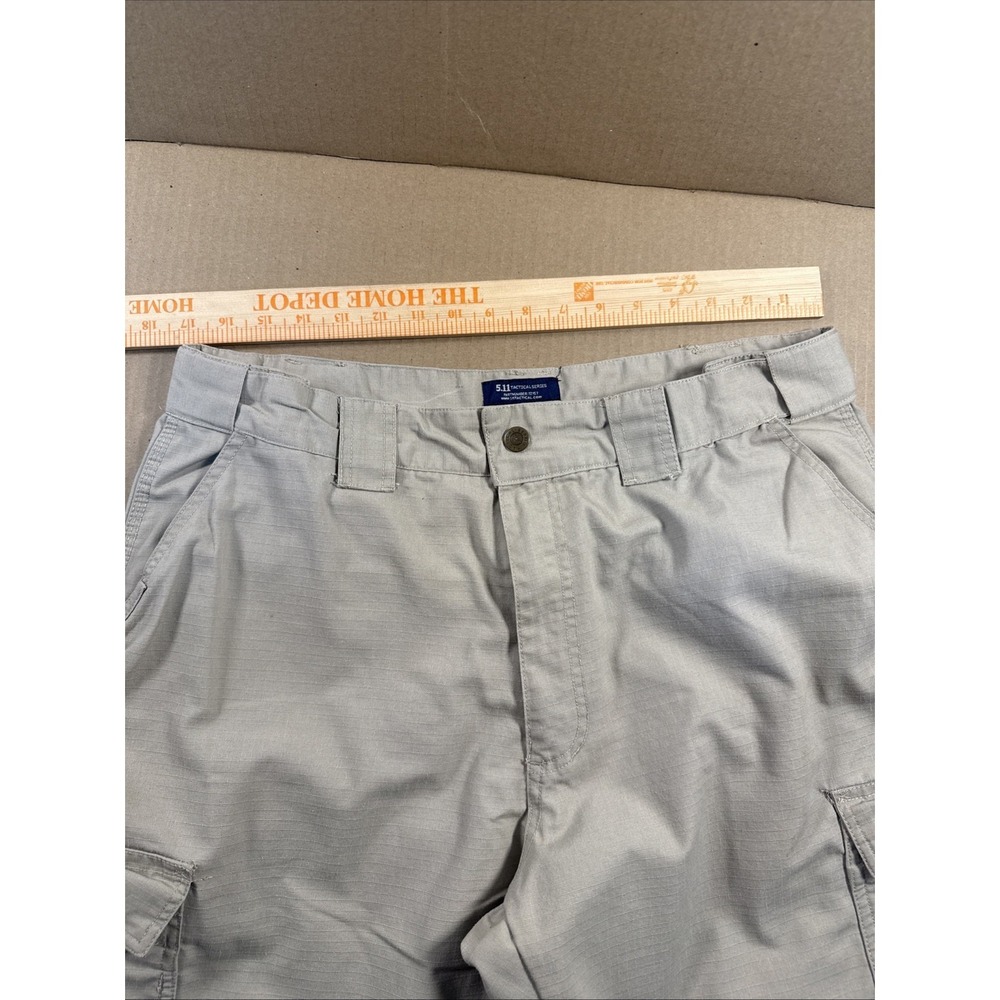 5.11 Tactical Mens Taclical Ripstop‎ Pants Khaki Size 36x36 (Inseam 32) - Picture 3 of 7